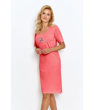 СОРОЧКА TARO 2891 MILLIE SS23 M кораловий