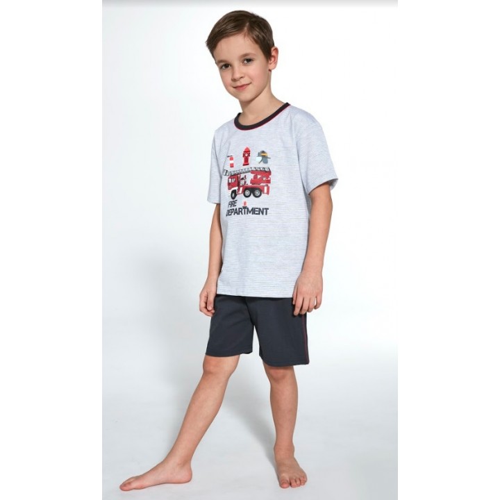 CORNETTE PYJAMA CHŁ 473/88 FIRE 122-128 melange
