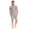 ПІЖАМА TARO 2513 BRUNO SS21 XXL меланж - сірий