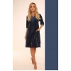 DE LAFENSE 431 VELVET XXL джинсовый халат
