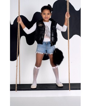 Гольфы KNITTEX для девочек Helenka Bianco 18-22