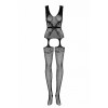 BODYSTOCKING OBSESSIVE F217 XL/XXL czarny