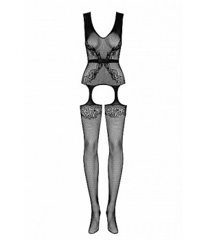 BODYSTOCKING OBSESSIVE F217 XL/XXL czarny