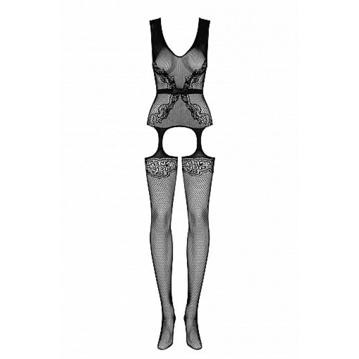 BODYSTOCKING OBSESSIVE F217 XL/XXL czarny