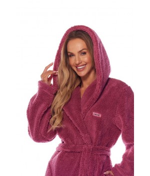 ЖІНОЧИЙ ХАЛАТ L&L 2205 BRANDI LONG XL брудно-рожевий
