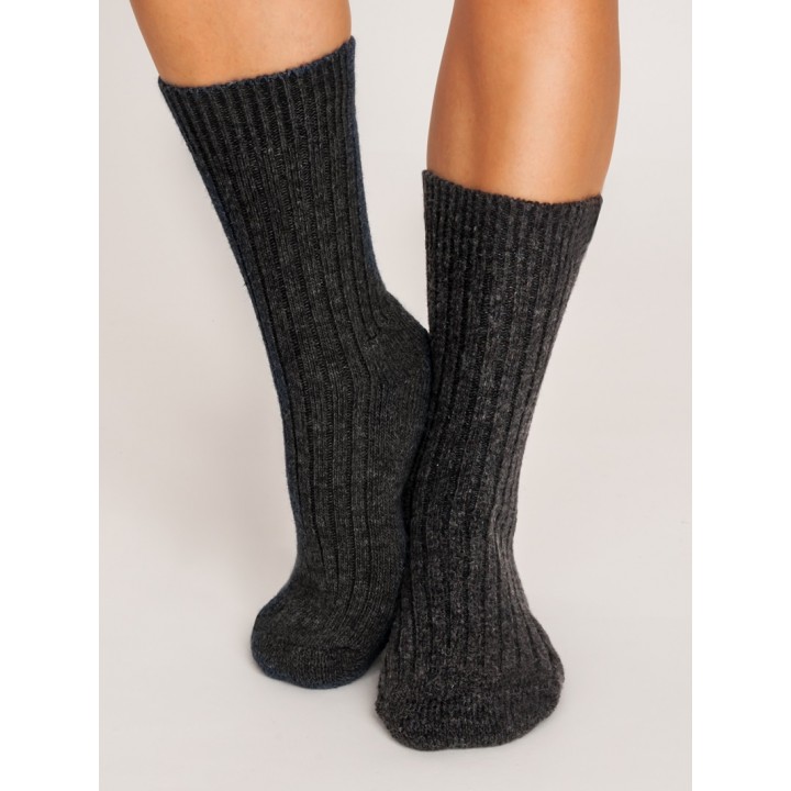 НОСКИ НОВИТИ SW001-W-01 ШЕРСТЬ ГРАФИТ 39-42