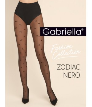 Колготки GABRIELLA ZODIAC 2 чорного кольору