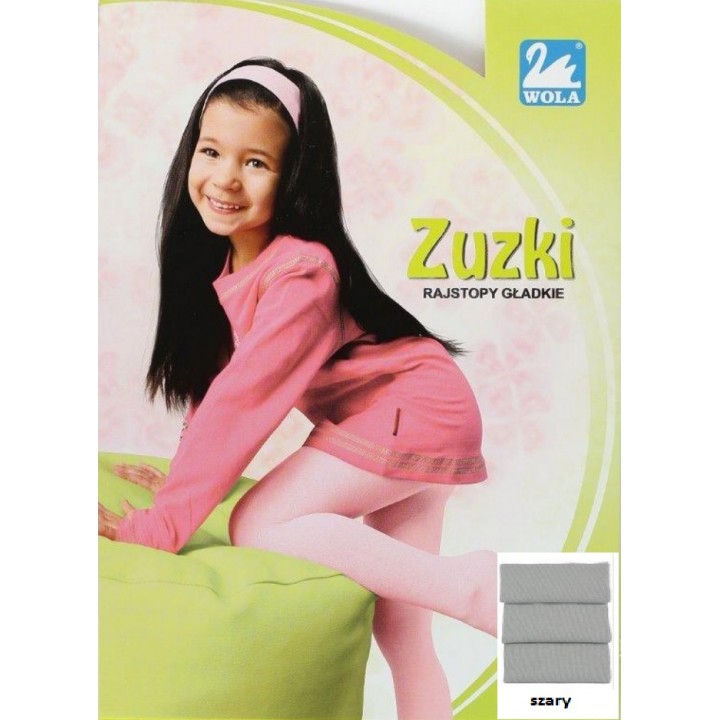 КОЛГОТКИ WOLA ZUZKI 116-122 серые