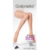 ШКАРПЕТКИ GABRIELLA SUPER PRESSURSE-FREE 15 DEN універсальні графітові