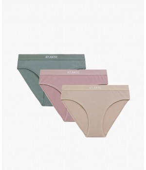 ТРУСИКИ ATLANTIC 3CLP-012 WL25 БЕЗ/ROS/ZIE/XL