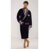 БАННЫЙ ХАЛАТ DE LAFENSE 773 BONJOUR DL XL темно-синий