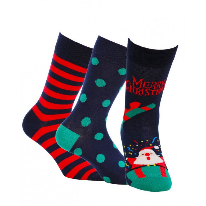 Набор мужских носков WOLA CHRISTMAS WZ 994 39/41