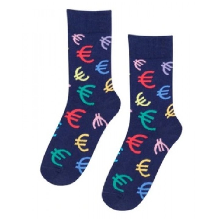Носки WOLA PERFECT MAN CASUAL WZ220 темно-синий 39/41
