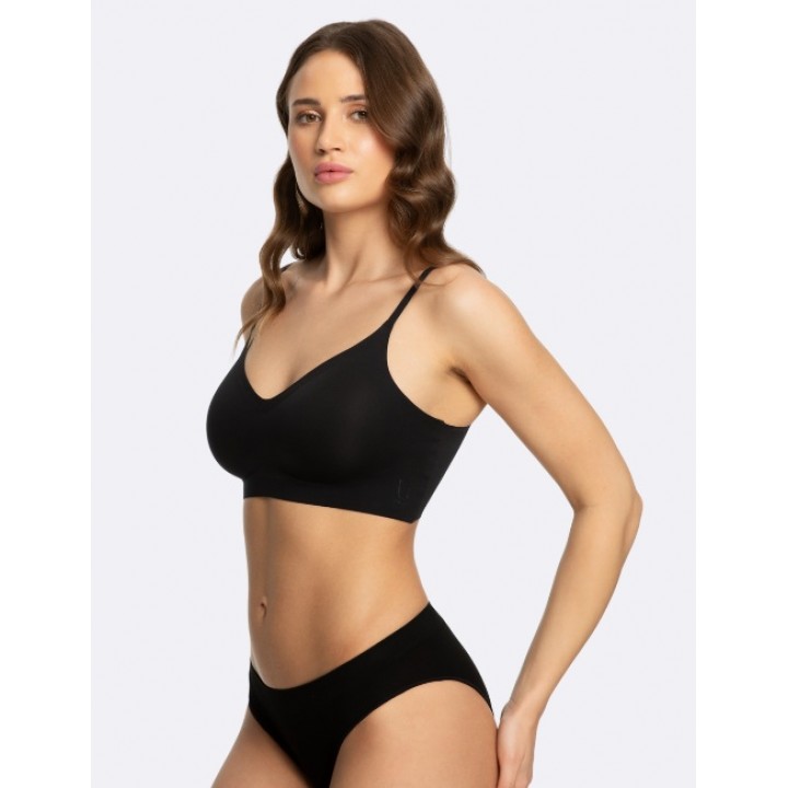 JULIMEX SIMPLE BRA TOP ЧЕРНЫЙ /XL