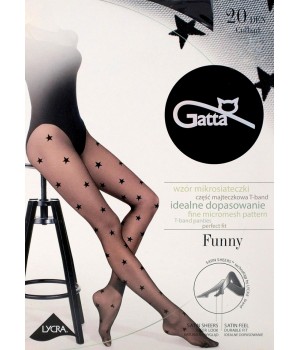 RAJSTOPY GATTA FUNNY WZ 06 4 nero