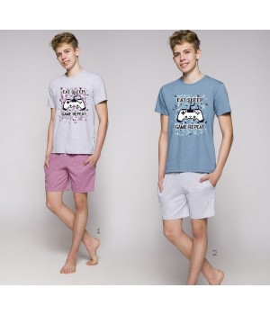 TARO 1109 ПИЖАМЫ KAROL SS19 146 серые