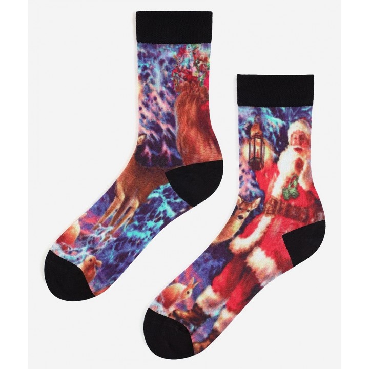 ШКАРПЕТКИ MARILYN MEN SPECIAL SANTA CLAUS 41-45 з візерунком