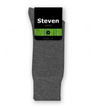 БАМБУКОВІ ШКАРПЕТКИ STEVEN 086 38-40 меланж - сірі