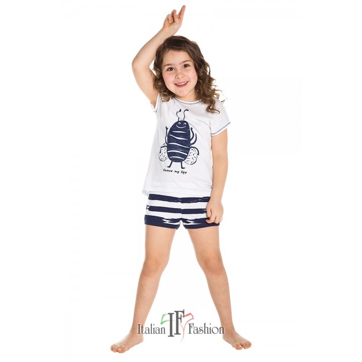ПІЖАМА I FASH NINKA DZ KR KR 8-14L 122-128 біла
