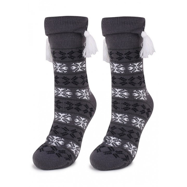 ШКАРПЕТКИ MARILYN ANGORA NO TERRY N48 універсальні сірі