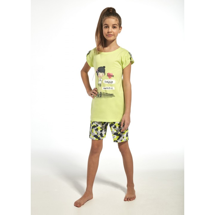 Пижама CORNETTE DZ 243/62 KIDS 98-104 светло-зеленая