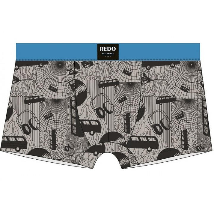 REDO SHORTS 3BE-128 146 черный - серый