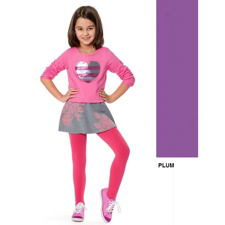 RAJSTOPY MONA DZ BIMBA MICRO PL 200 116-122 plum