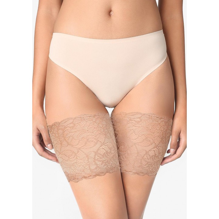 OPASKA MARILYN PLUS KORONKA VISONE L/XL