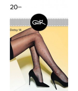RAJSTOPY GATTA DOTSY WZ 14 NERO /3