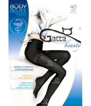 RAJSTOPY GATTA B RELAXMEDICA 40 3 nero