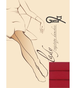 WOLA LADY M TIGHTS красные