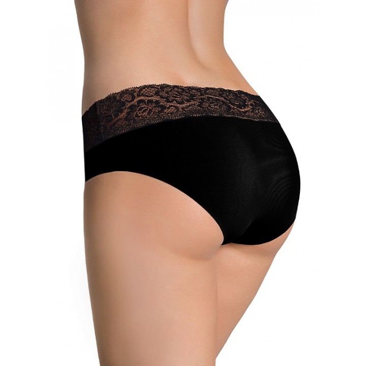 Черные трусы JULIMEX HIPSTER XL