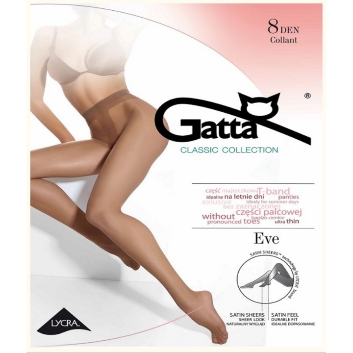 Колготки GATTA EVE 8 XL 5 графітові