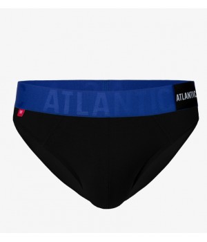 SLIPY ATLANTIC MP-1566 XXL czarny-fiolet
