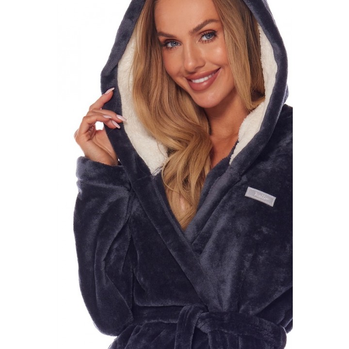 Женский халат L&L 2125 OLE M графит