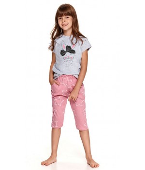 TARO 2214 BEKI ПИЖАМЫ SS21 128 серо - розовый