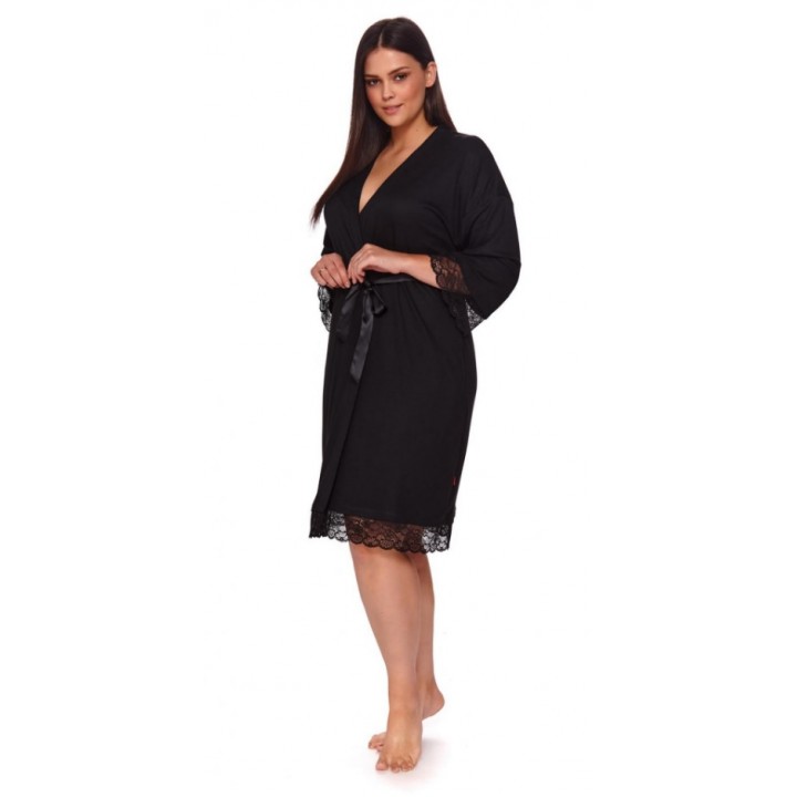 DOBRANOCKA 9710 S БАННЫЙ ХАЛАТ черный