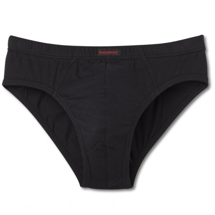 Трусики ATLANTIC EMBAJ ECP-002 ЧЕРНЫЕ/СВЕТЛЫЕ