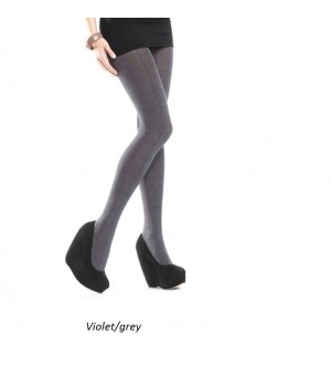 RAJSTOPY MARILYN INEZ A01 80 1/2 fiolet - szary