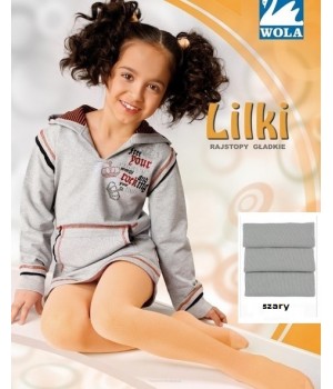СІРІ КОЛГОТКИ WOLA LILKI 140-146