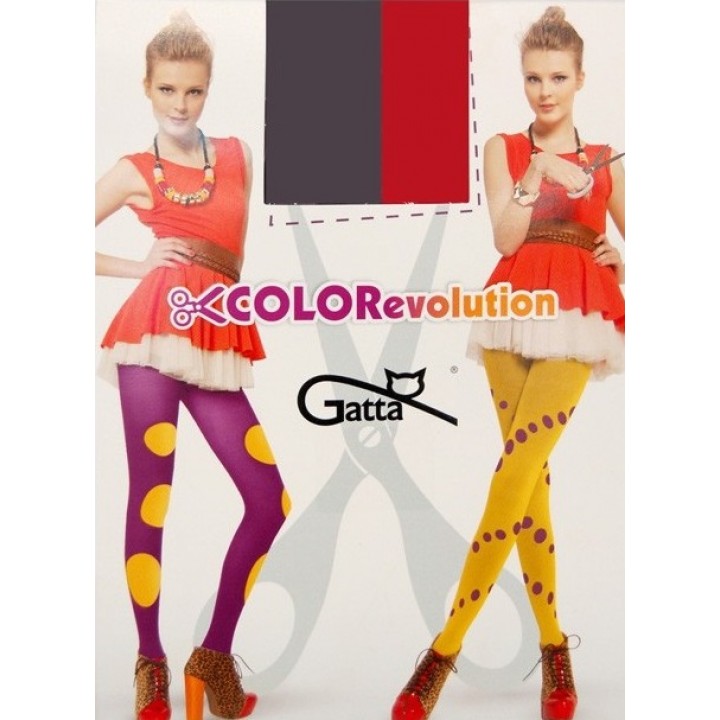 RAJSTOPY GATTA COLOREVOLUTION 40 3 red-grey