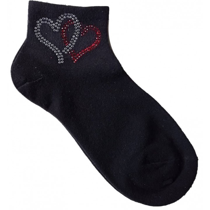 ШКАРПЕТКИ MARILYN MARRIED HEARTS 36-40 чорні