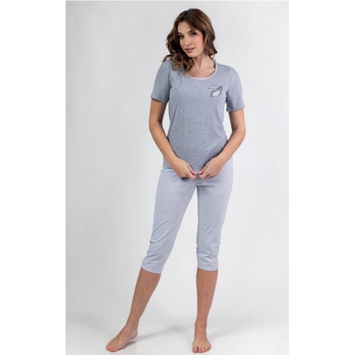 REGINA ЖЕНСКАЯ ПИЖАМА 687 J MEL /3XL