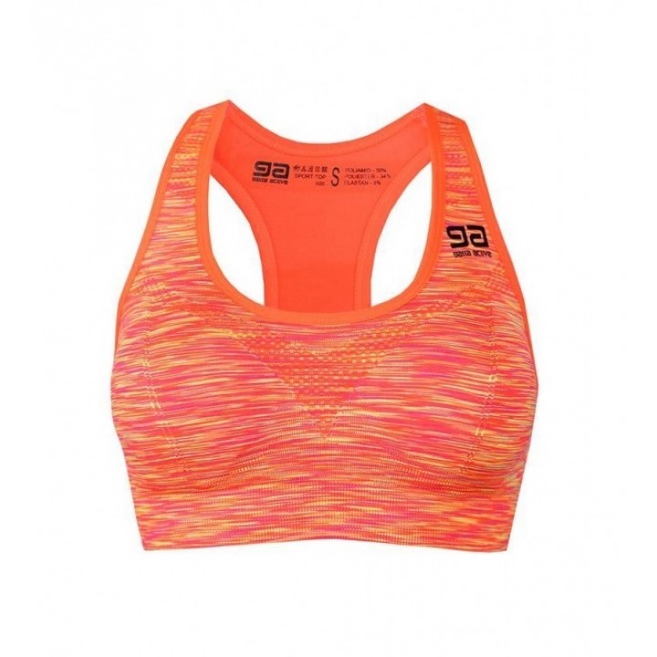 GATTA ACTIVE SPORT Бюстгальтер ОРАНЖЕВЫЙ/МЕЛ S/36