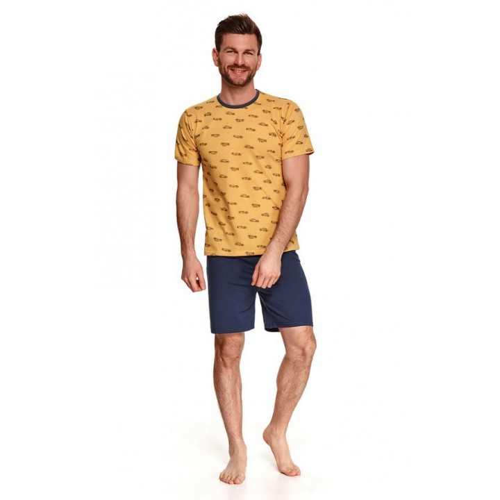 Пижама TARO 072 MAX SS21 XXL медового цвета