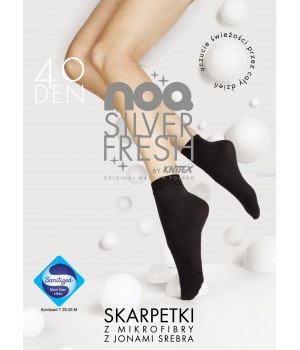 ШКАРПЕТКИ KNITTEX JONY FRESH СРІБНО-ЧЕРНОГО КОЛЬОРУ