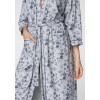 ХАЛАТ KEY LGL-525 B19 L/XL меланж - серый