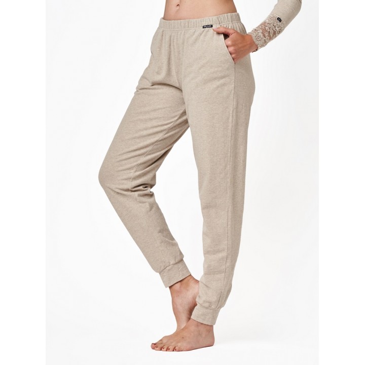 Штани KEY PANTS LHE-729 1 HOT TOUCH L бежеві
