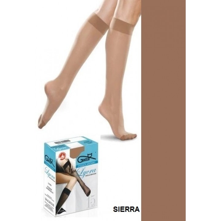 PODKOLANÓWKI GATTA LYCRA uniwersalny sierra