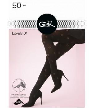 Колготки GATTA LOVELY 50 WZ 01 3 чорні